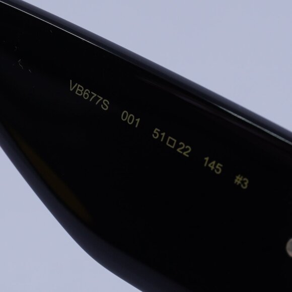 Victoria Beckham VB677S 001 Sunglasses Black Square Frame, Grey Lenses - Picture 10 of 13